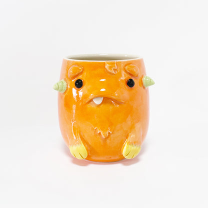 Dark Orange Monster Mug 12