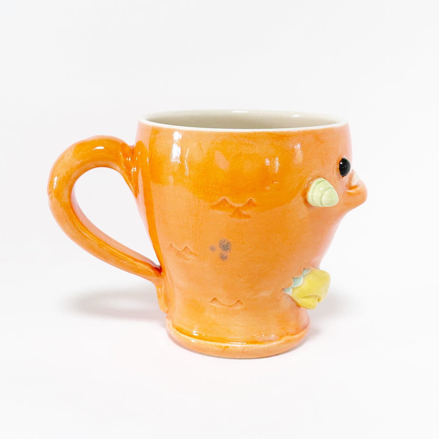 Dark Orange Monster Mug 15