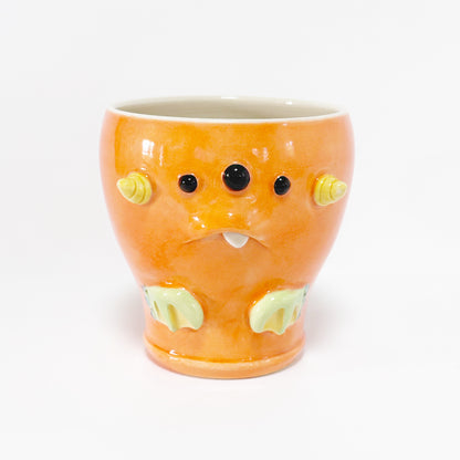 Dark Orange Monster Mug 16