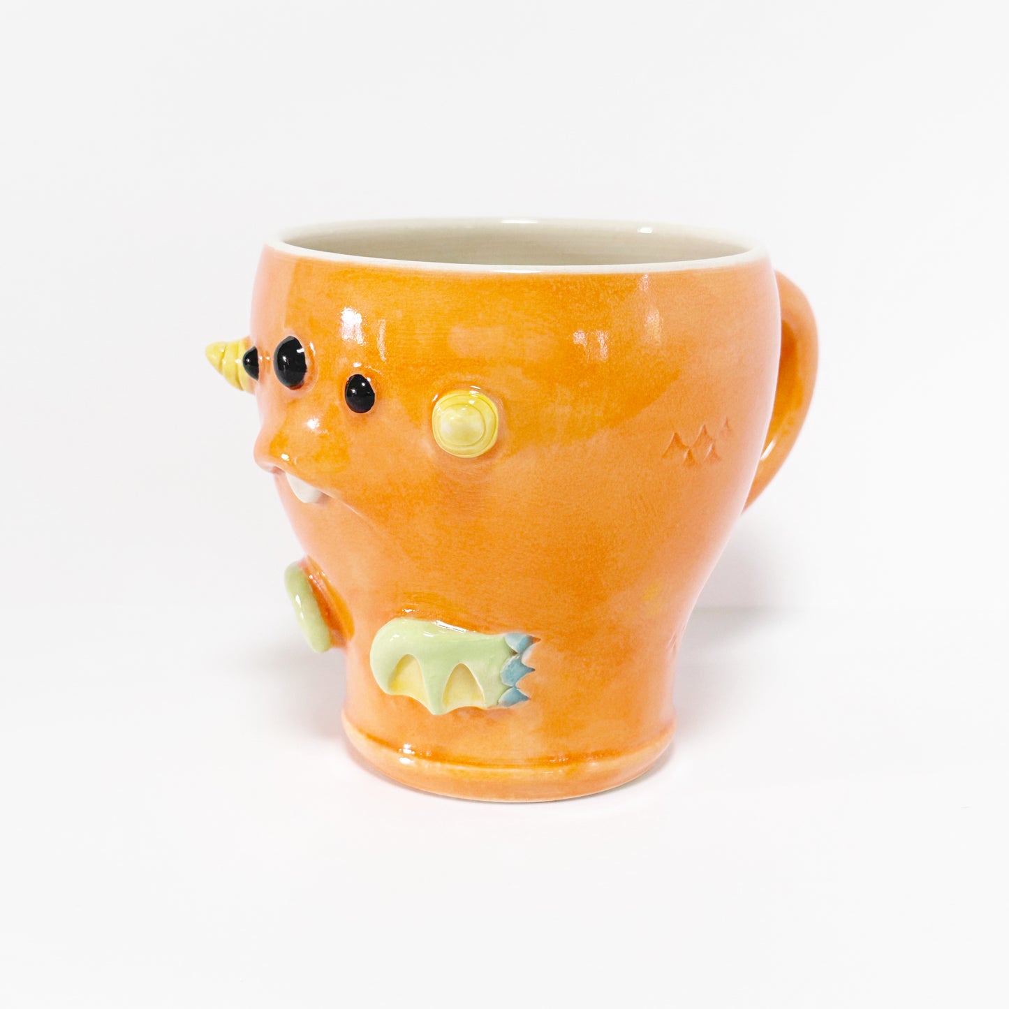 Dark Orange Monster Mug 16