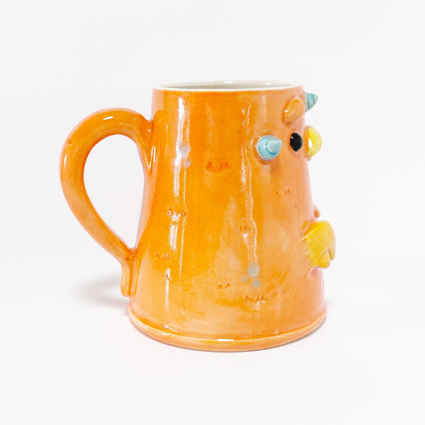 Dark Orange Monster Mug 17