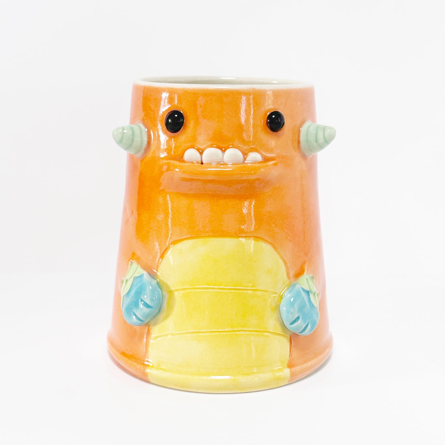 Dark Orange Monster Mug 18