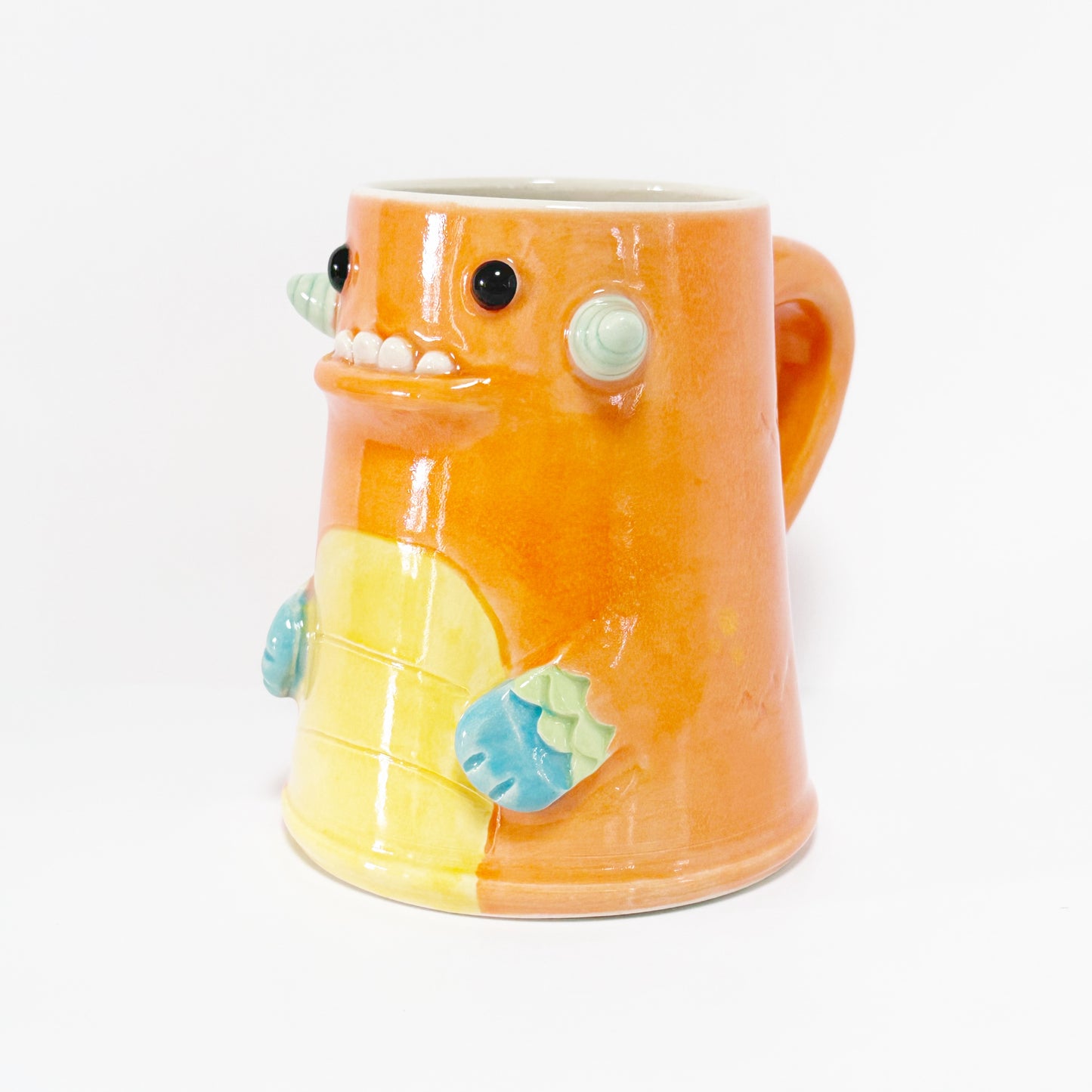 Dark Orange Monster Mug 18