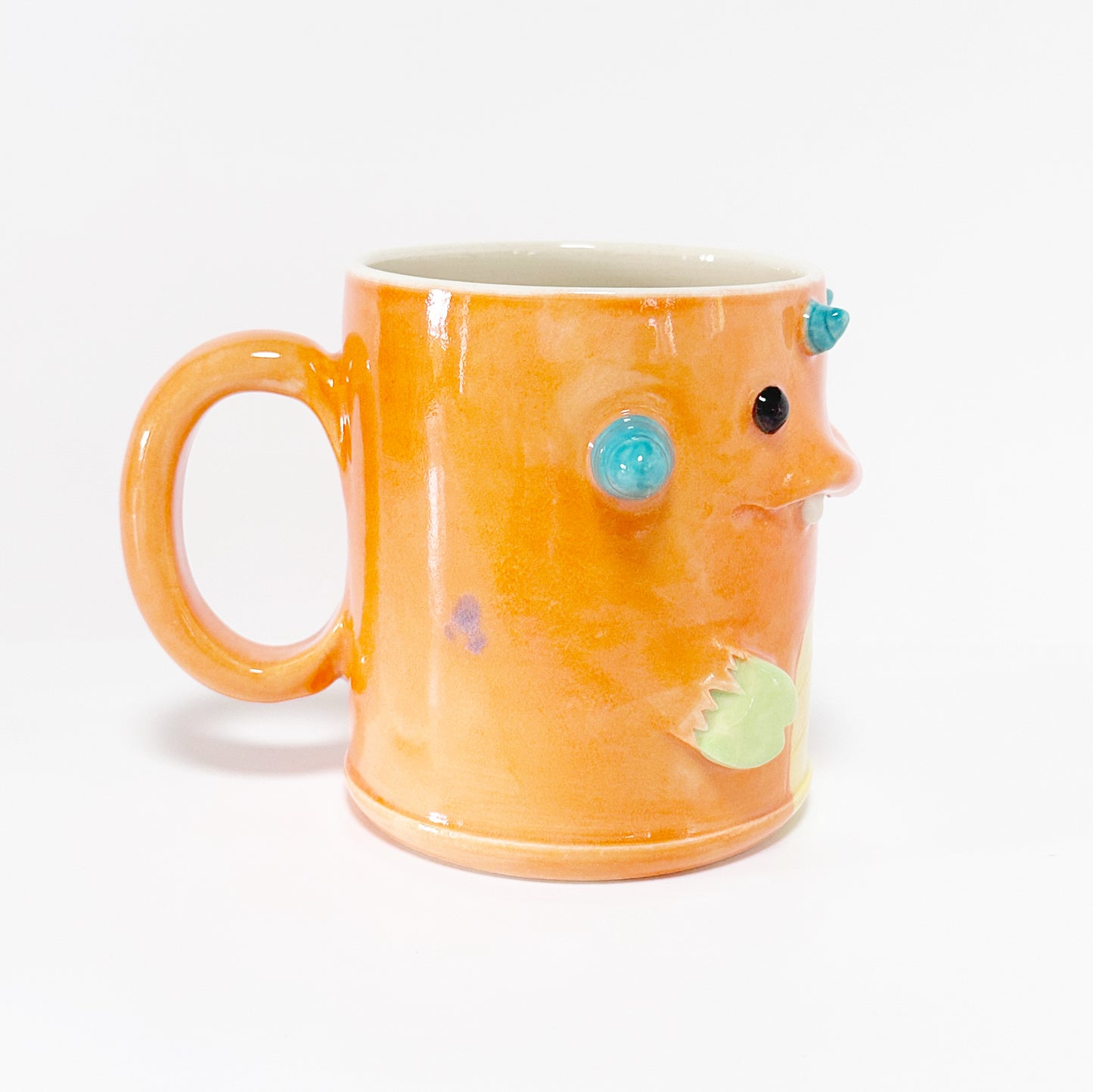 Dark Orange Monster Mug 10