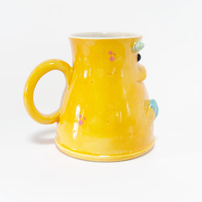 Light Orange Monster Mug 1