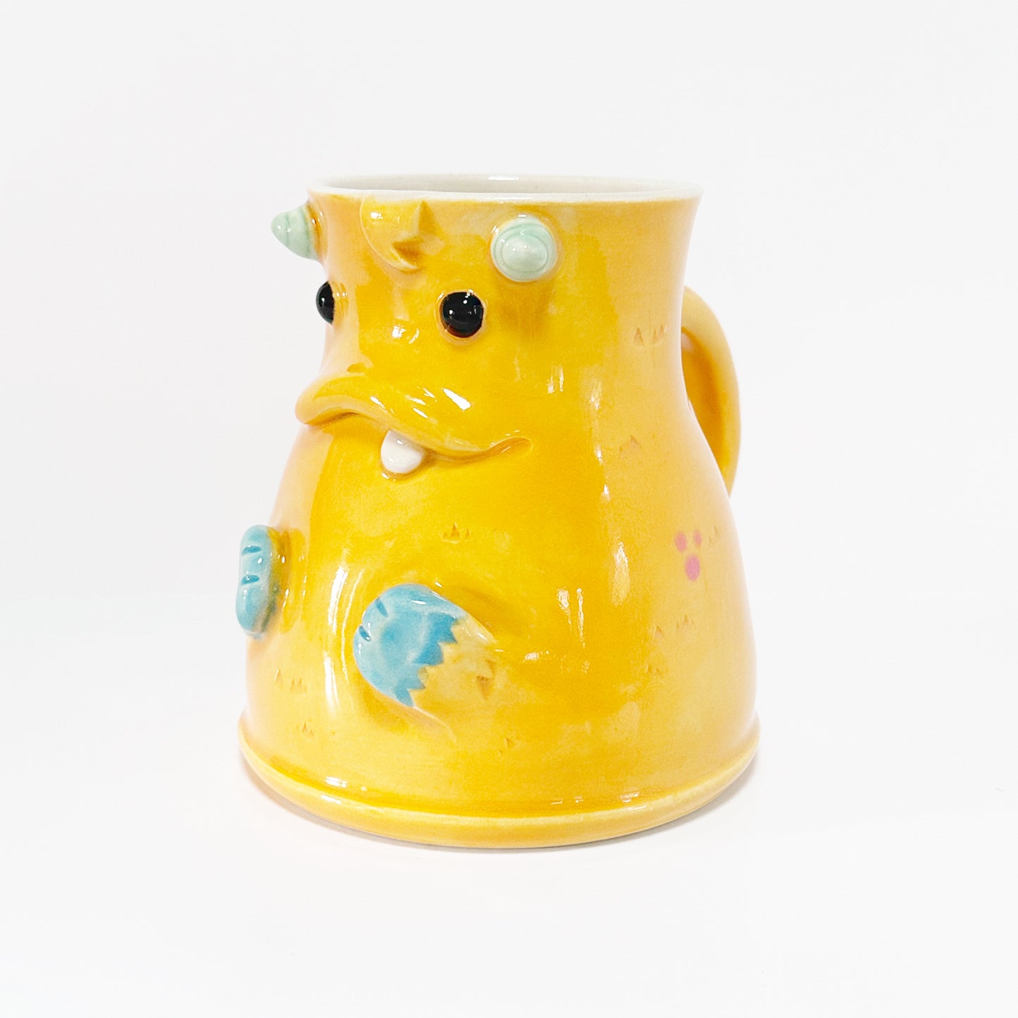 Light Orange Monster Mug 1