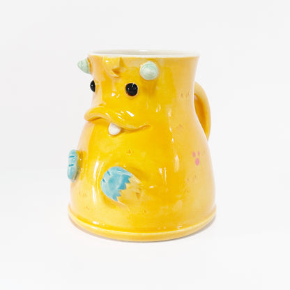 Light Orange Monster Mug 1