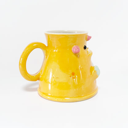 Light Orange Monster Mug 2