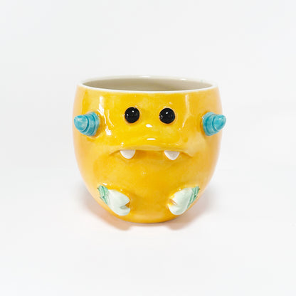 Light Orange Monster Mug 7