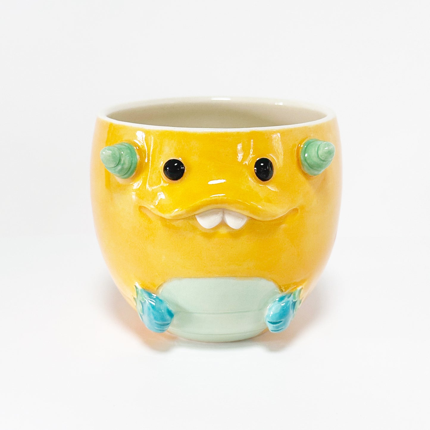 Light Orange Monster Mug 8