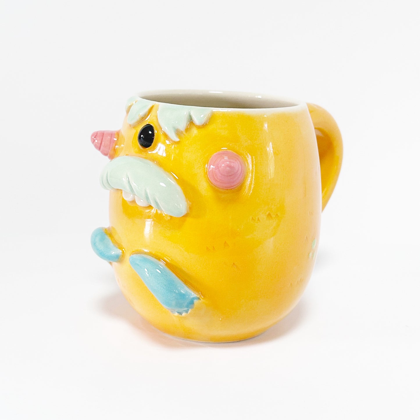 Light Orange Monster Mug 12