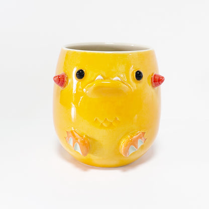 Light Orange Monster Mug 11
