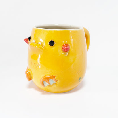 Light Orange Monster Mug 11