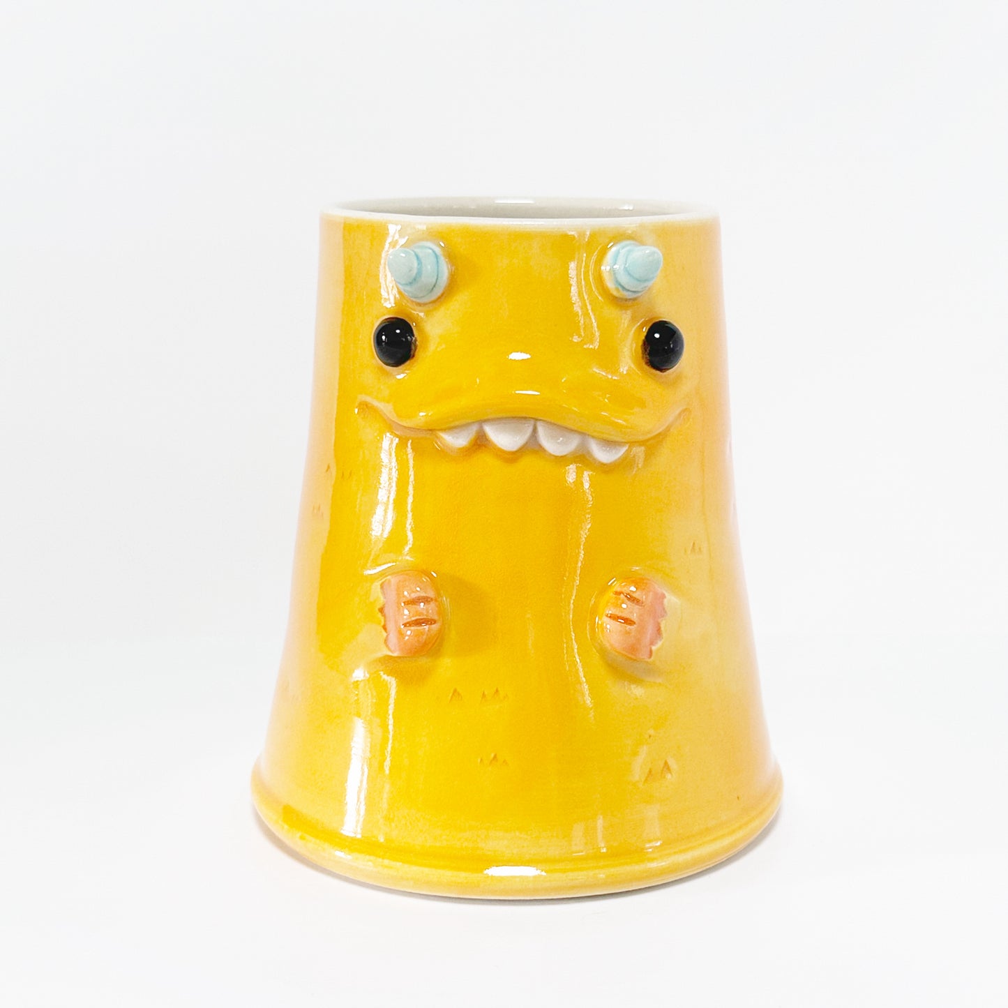 Light Orange Monster Mug 18