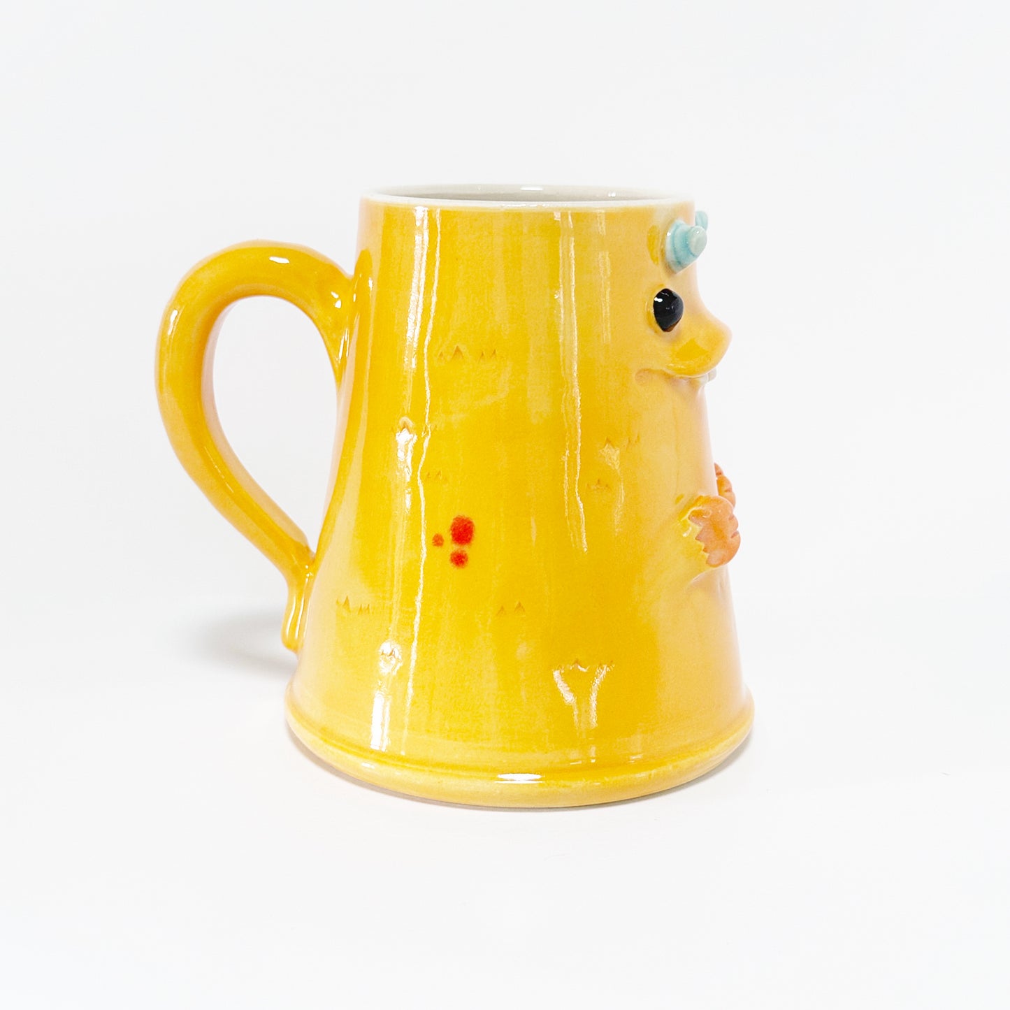 Light Orange Monster Mug 18