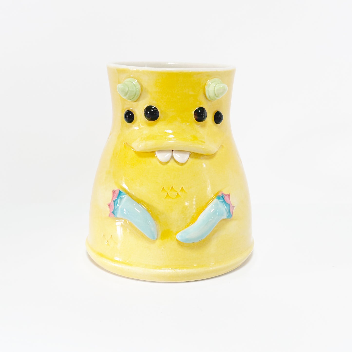 Yellow Monster Mug 2