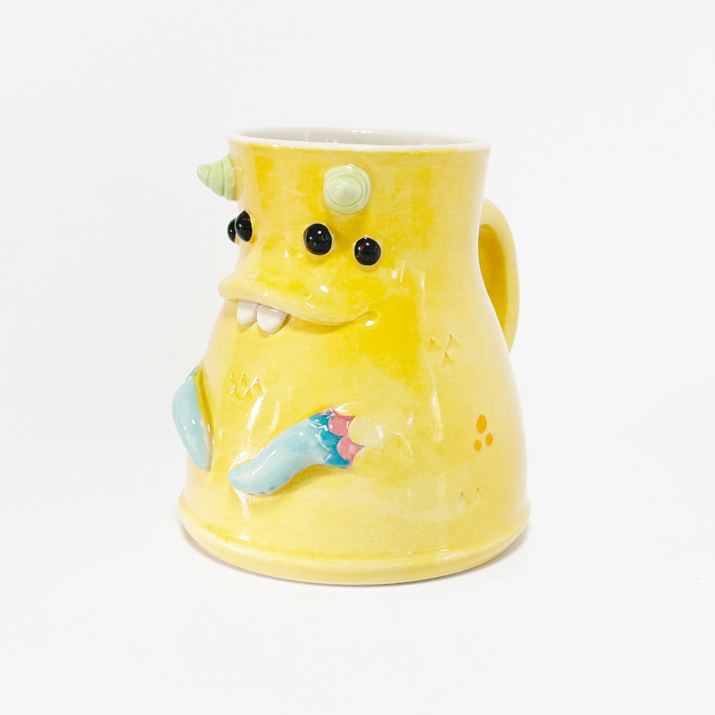 Yellow Monster Mug 2