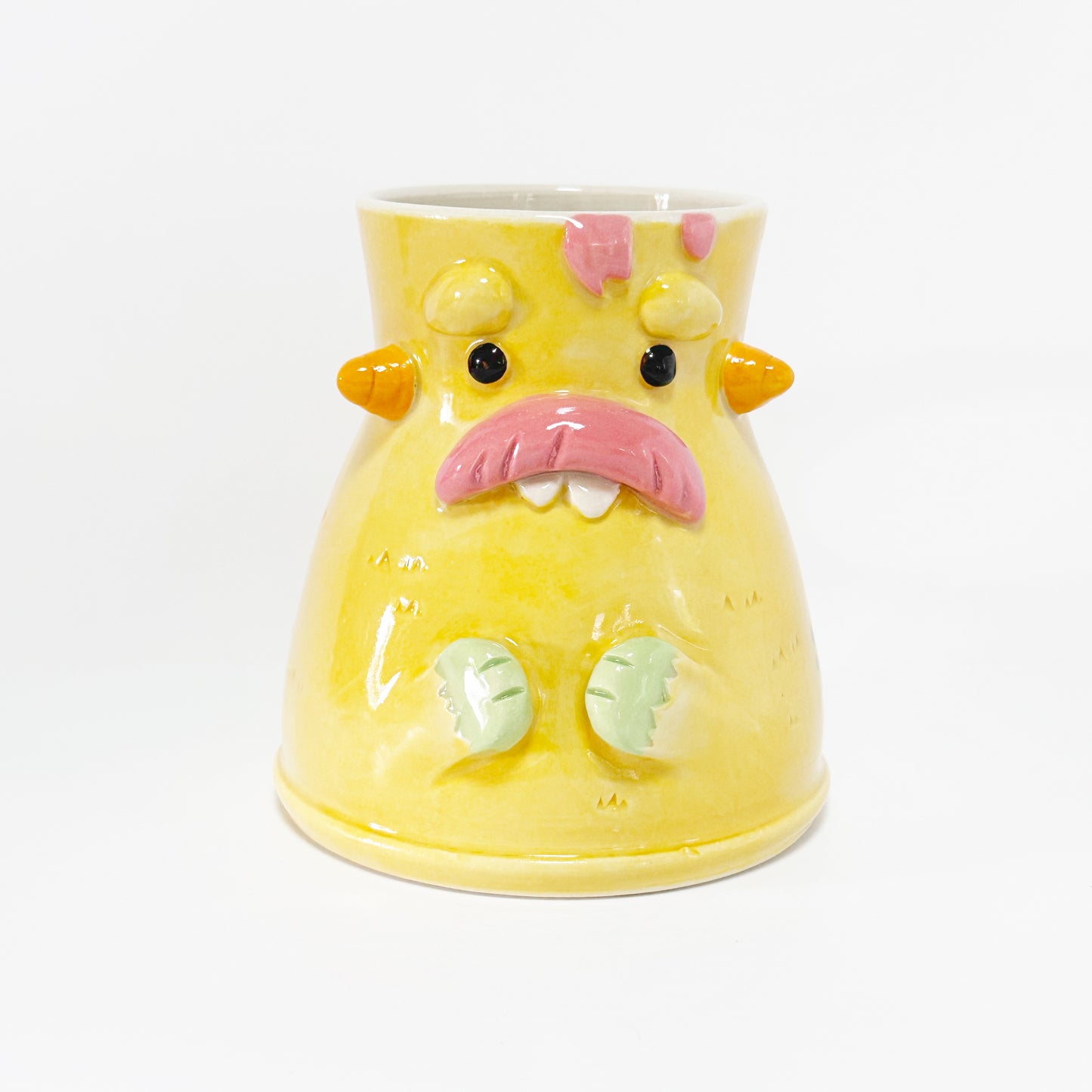 Yellow Monster Mug 1