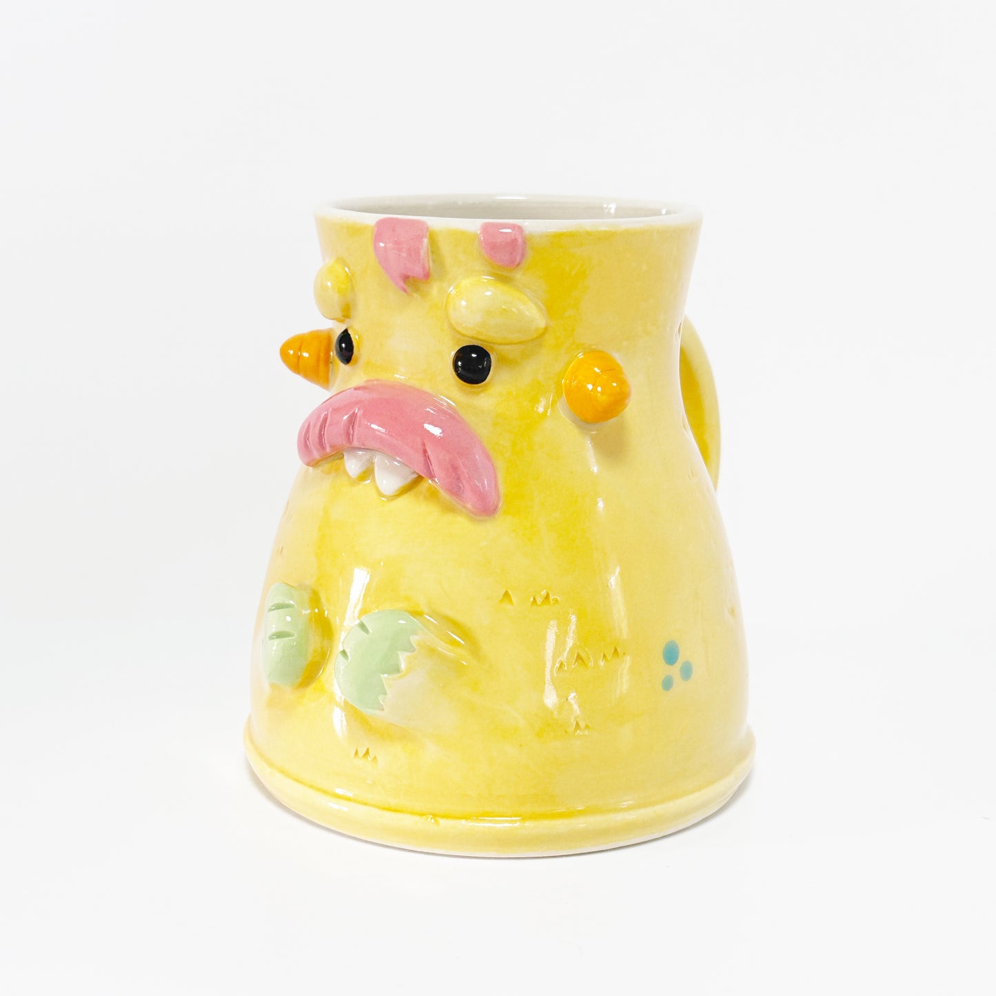 Yellow Monster Mug 1