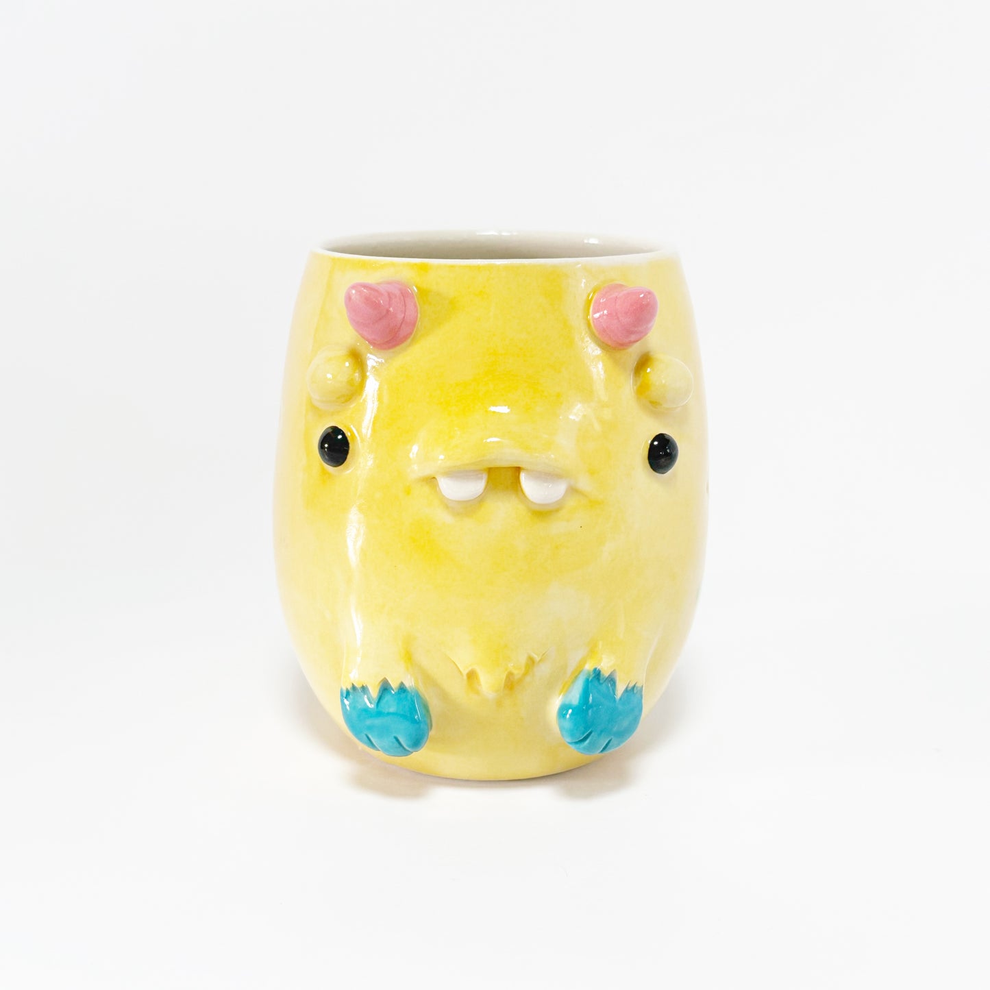 Yellow Monster Mug 3