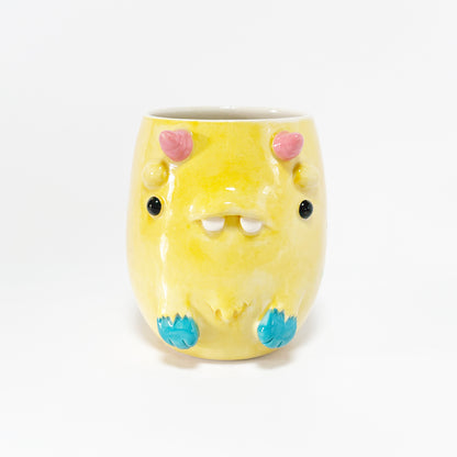 Yellow Monster Mug 3
