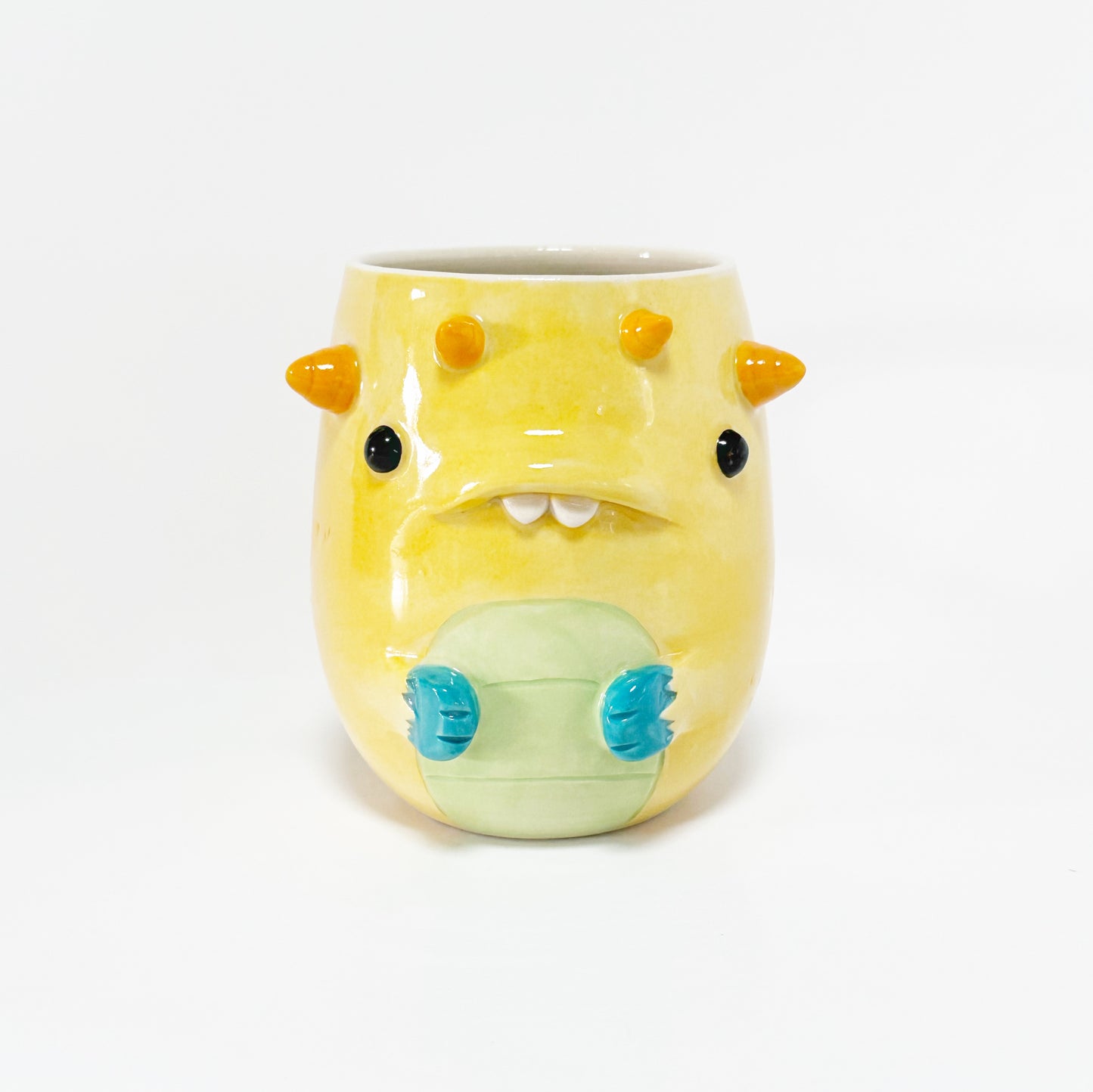 Yellow Monster Mug 4