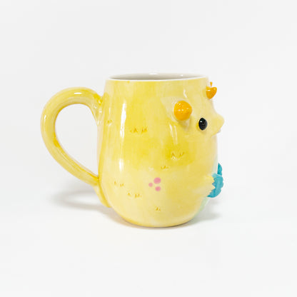 Yellow Monster Mug 4
