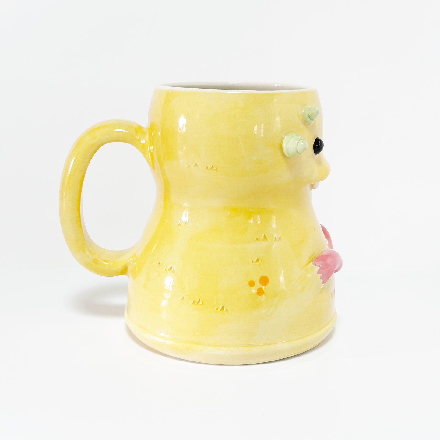 Yellow Monster Mug 5