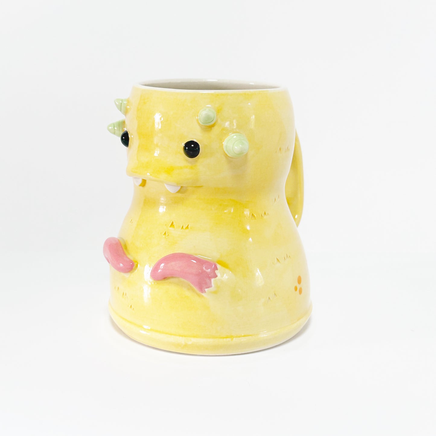 Yellow Monster Mug 5