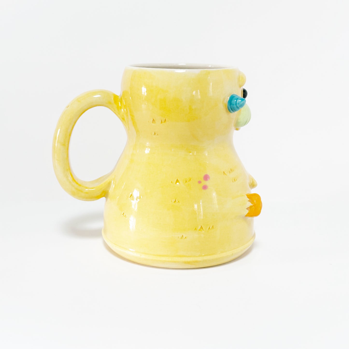 Yellow Monster Mug 6