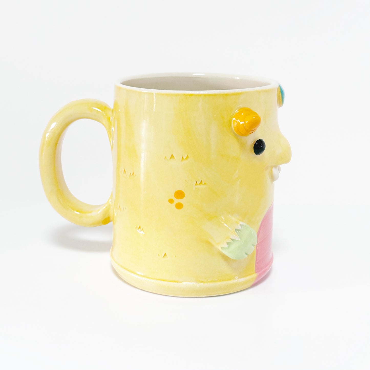 Yellow Monster Mug 8