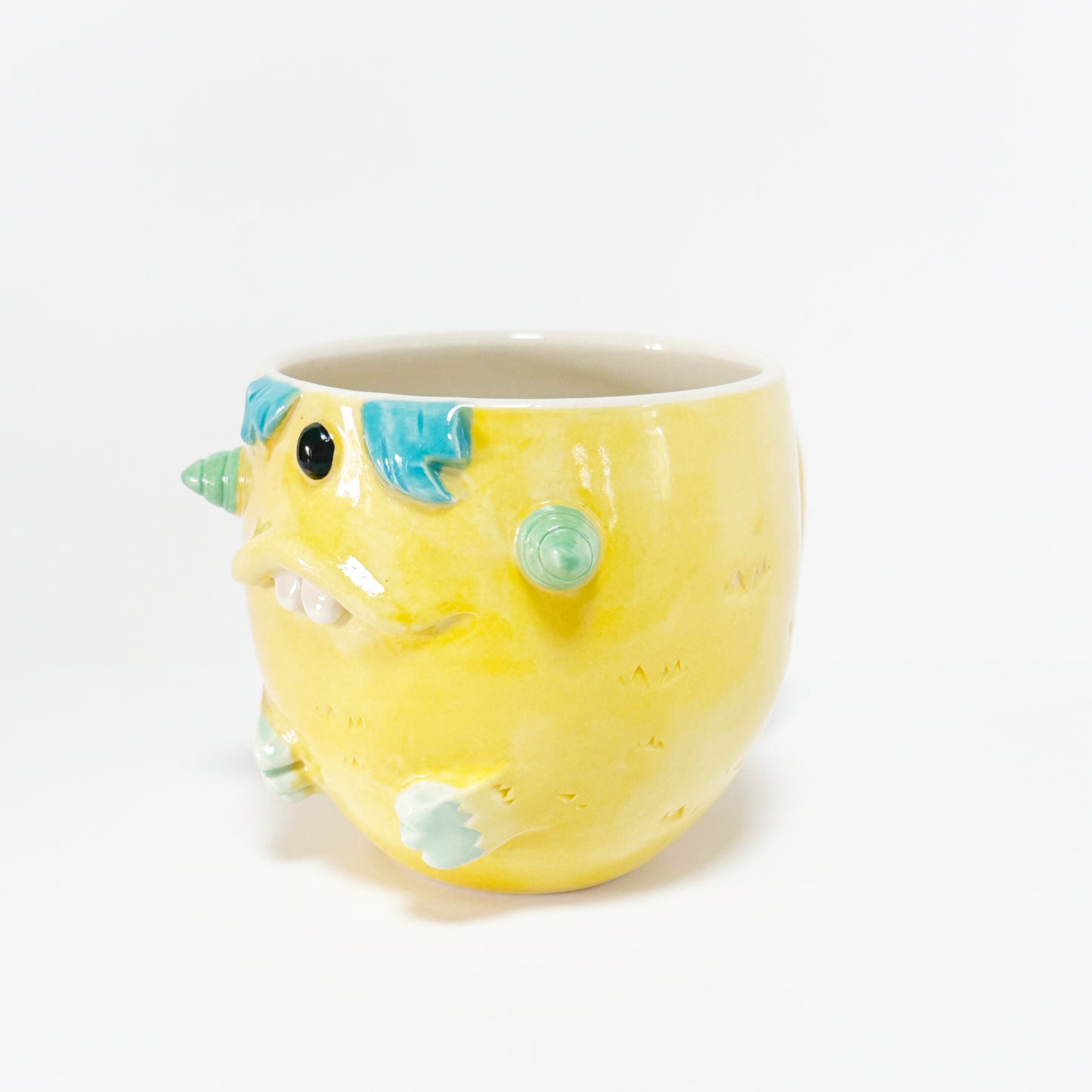 Yellow Monster Mug 10