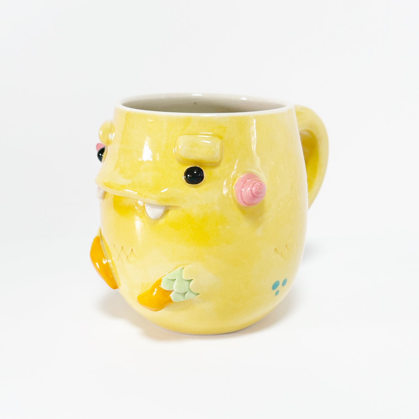 Yellow Monster Mug 13