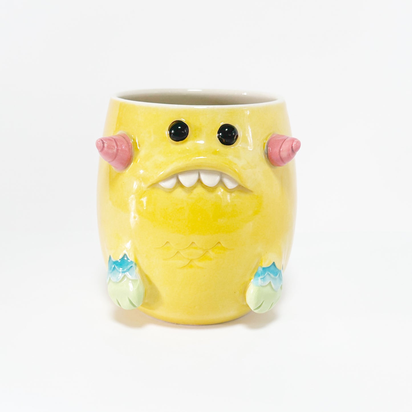 Yellow Monster Mug 14