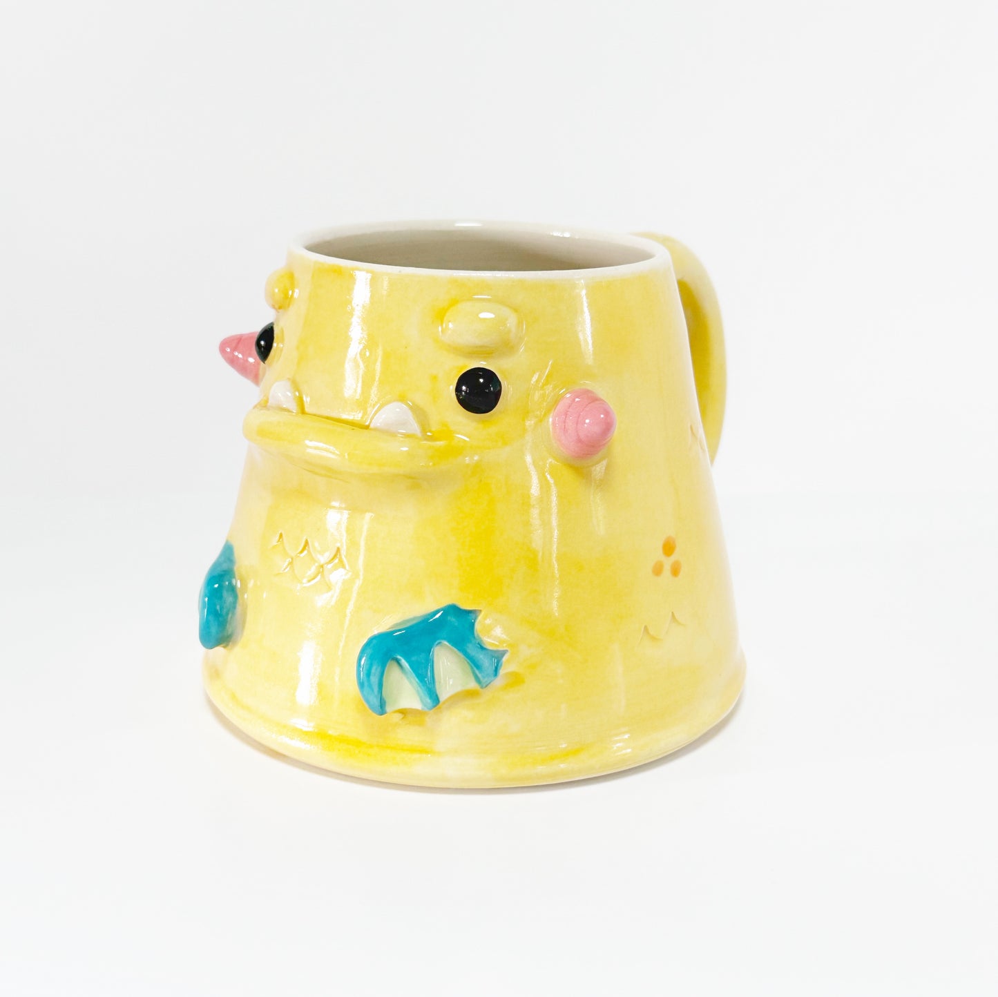 Yellow Monster Mug 11