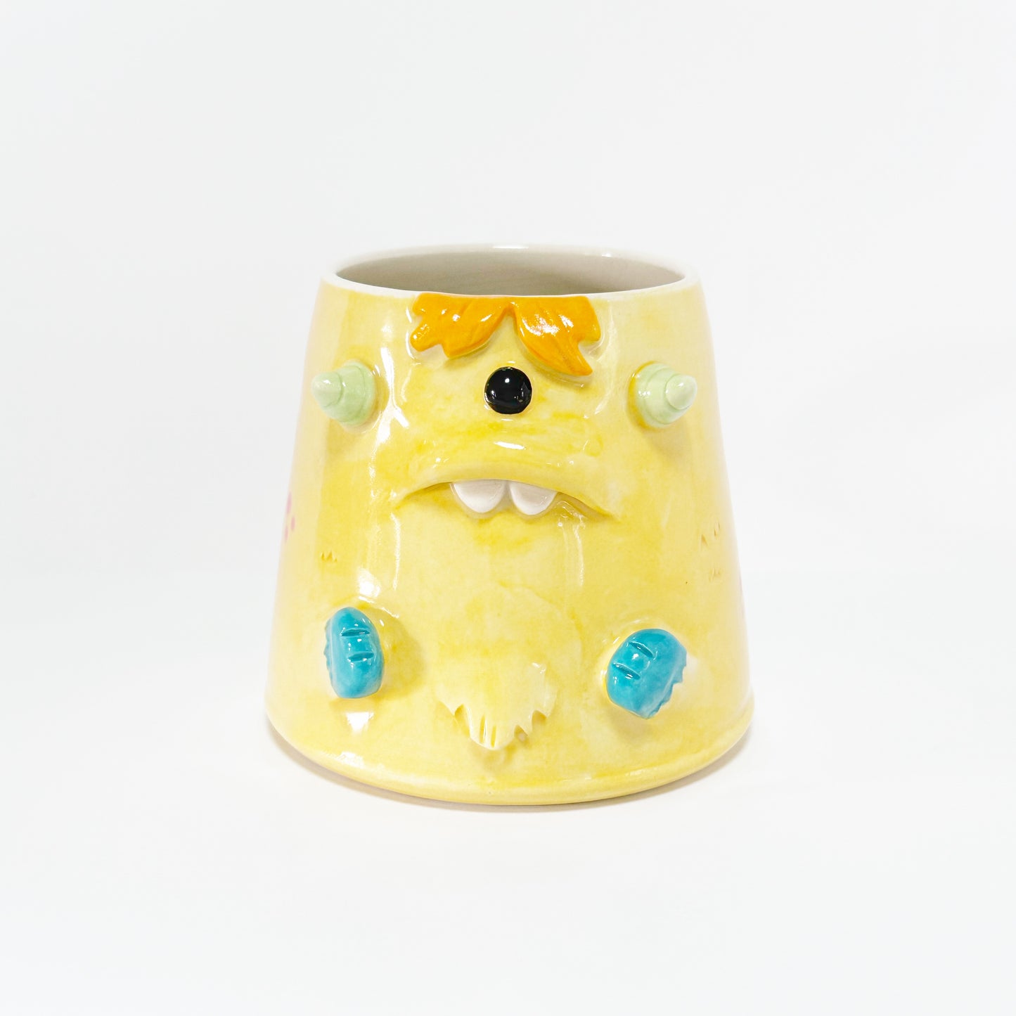 Yellow Monster Mug 12