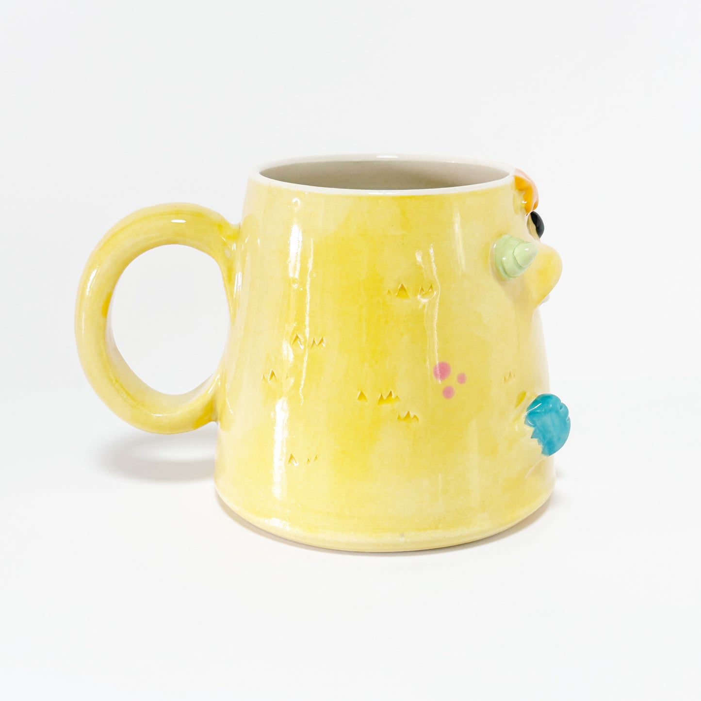 Yellow Monster Mug 12