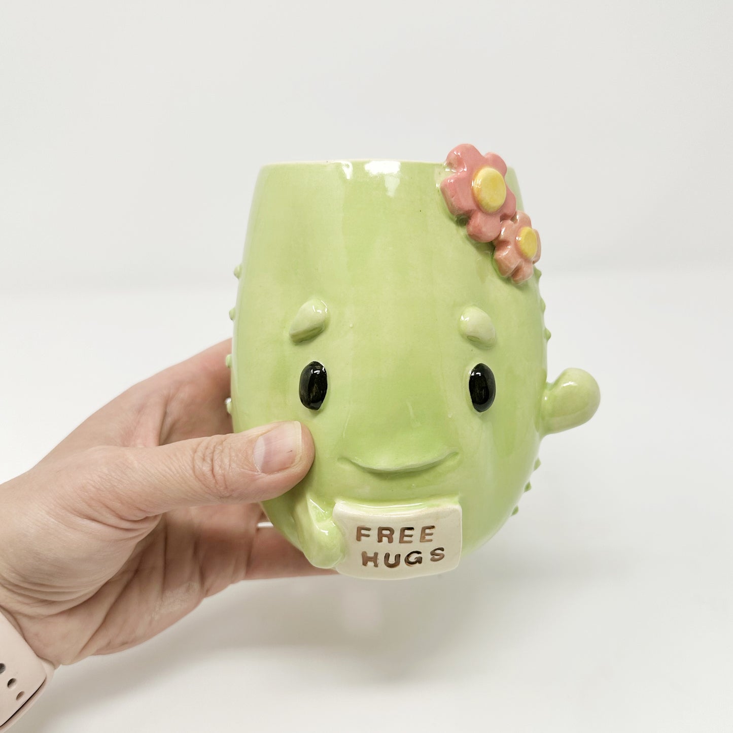 Limited Edition Free Hugs Cactus Mug