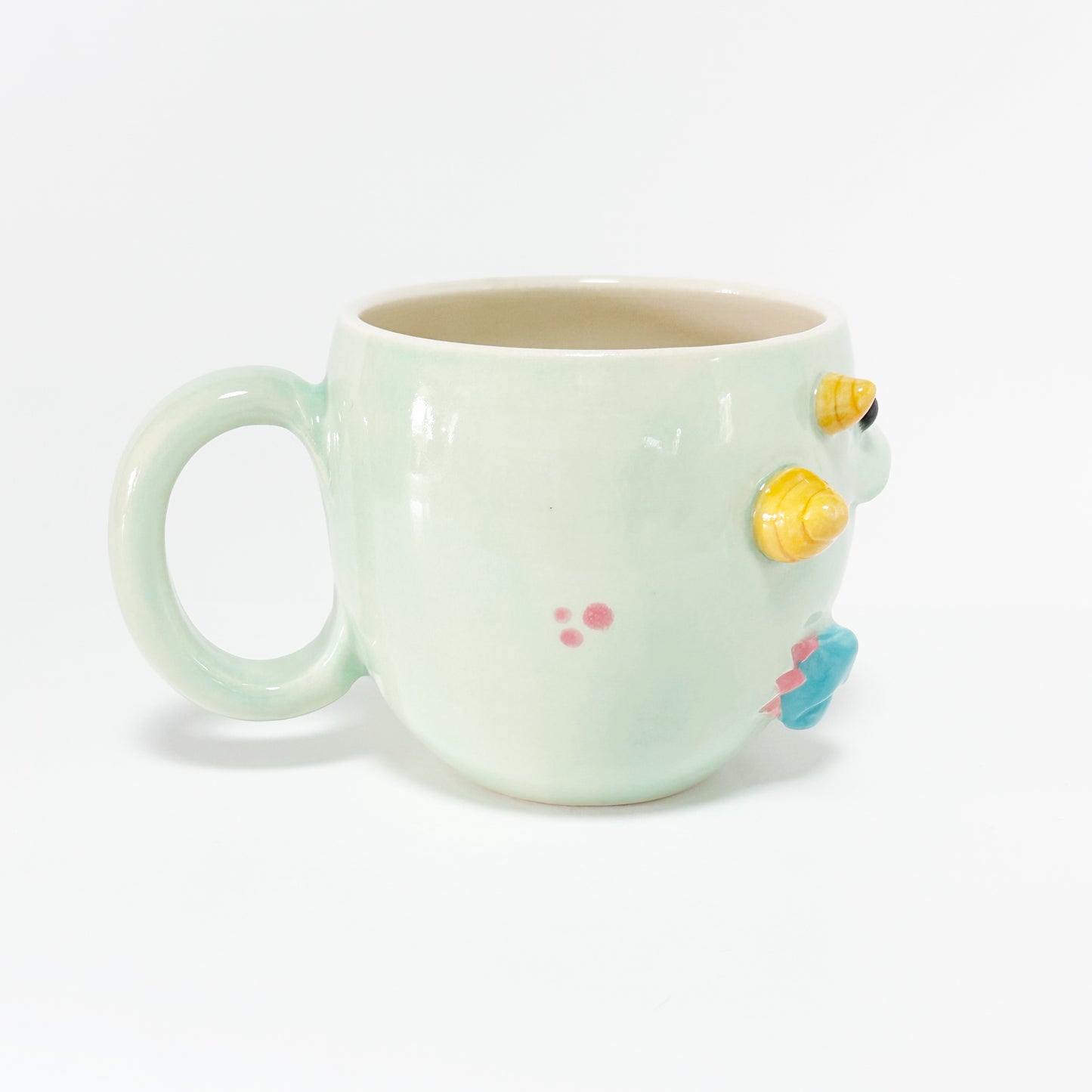 Teal Monster Mug 9