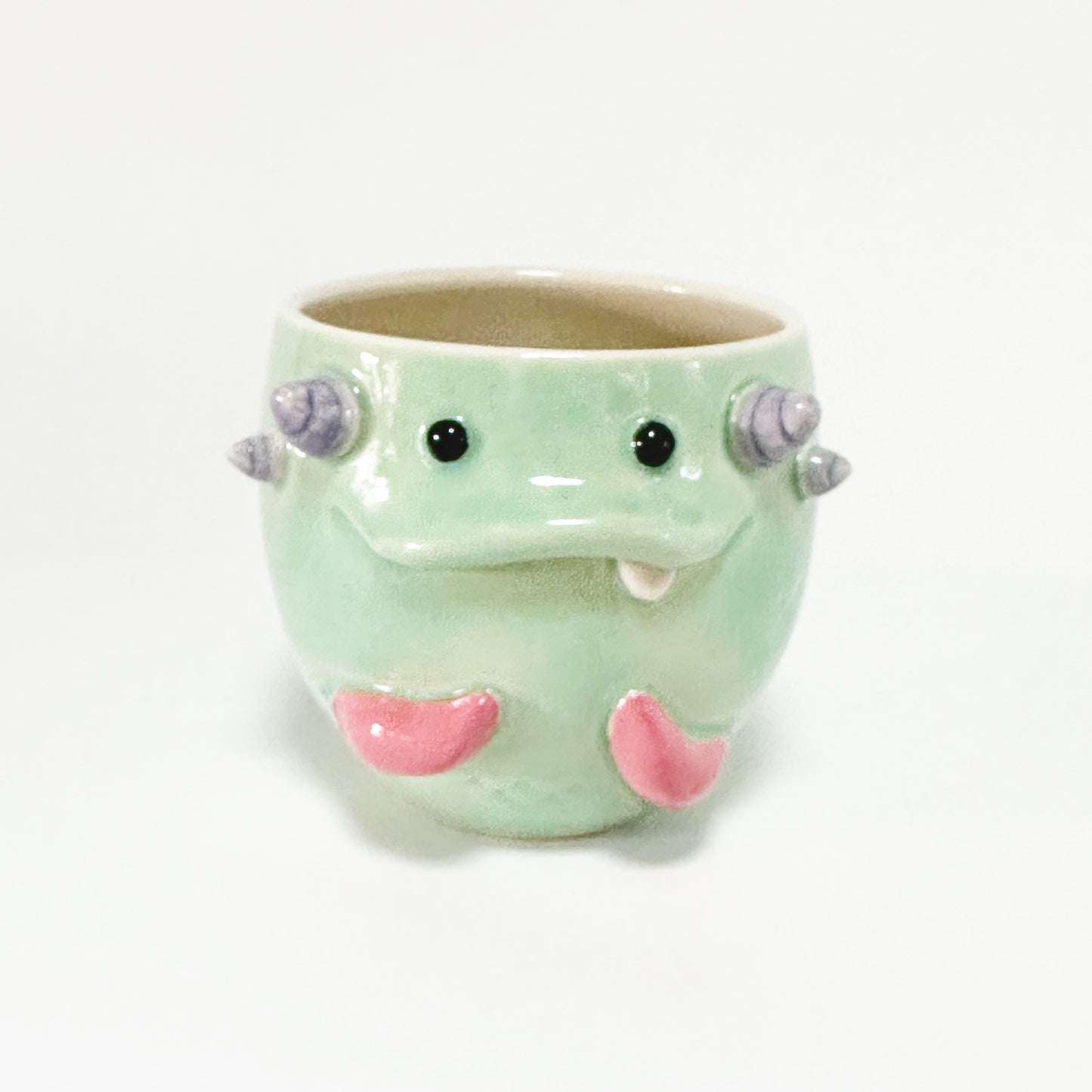 Teal Monster Mug 10