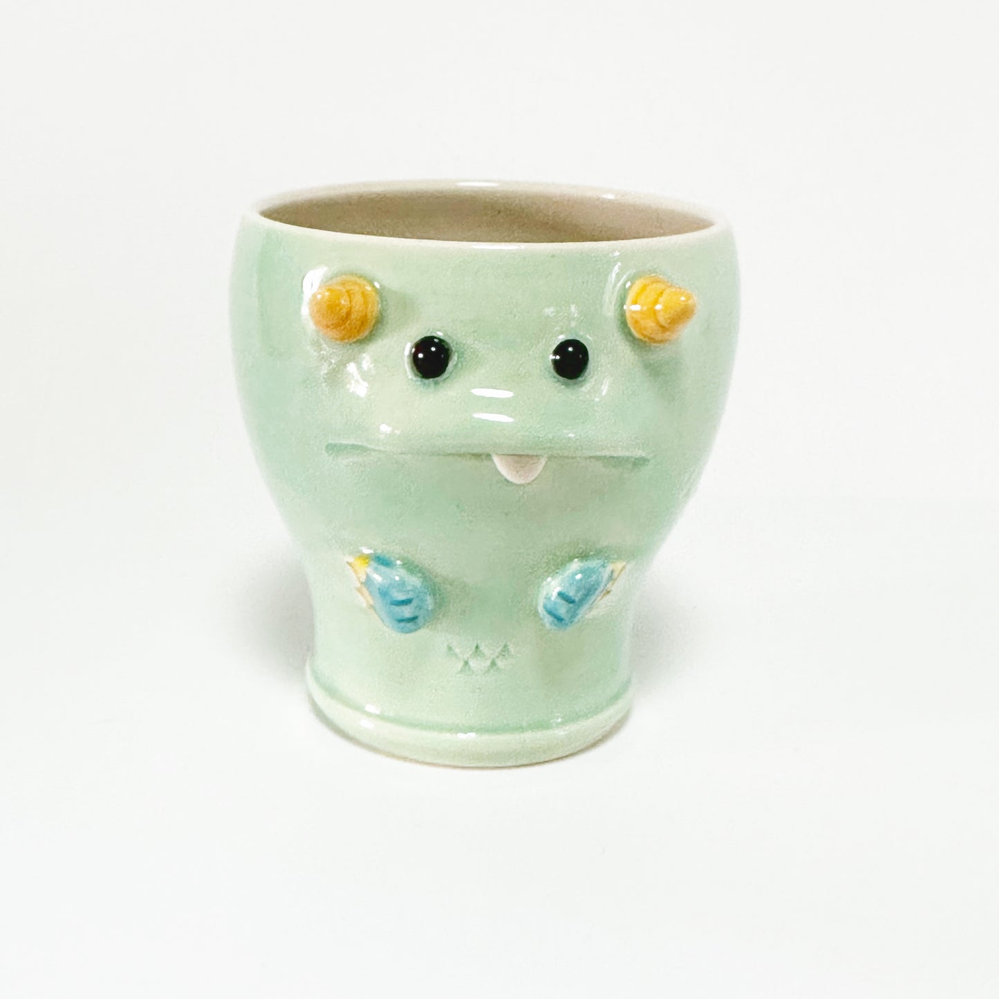 Teal Monster Mug 15