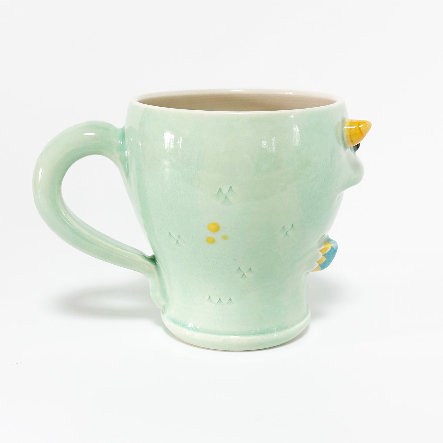 Teal Monster Mug 15
