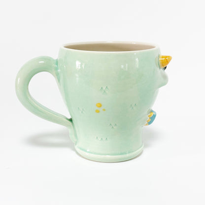 Teal Monster Mug 15
