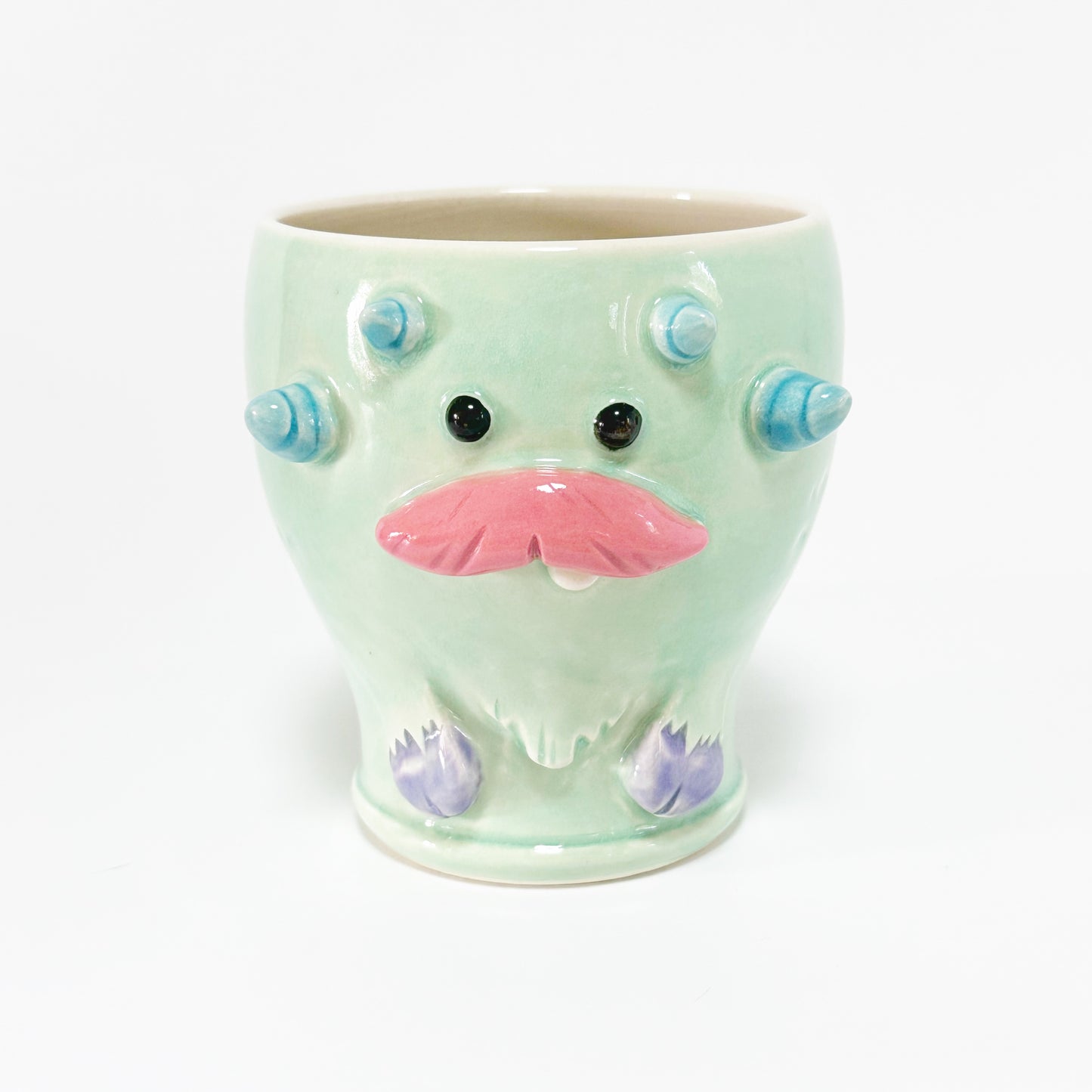 Teal Monster Mug 16