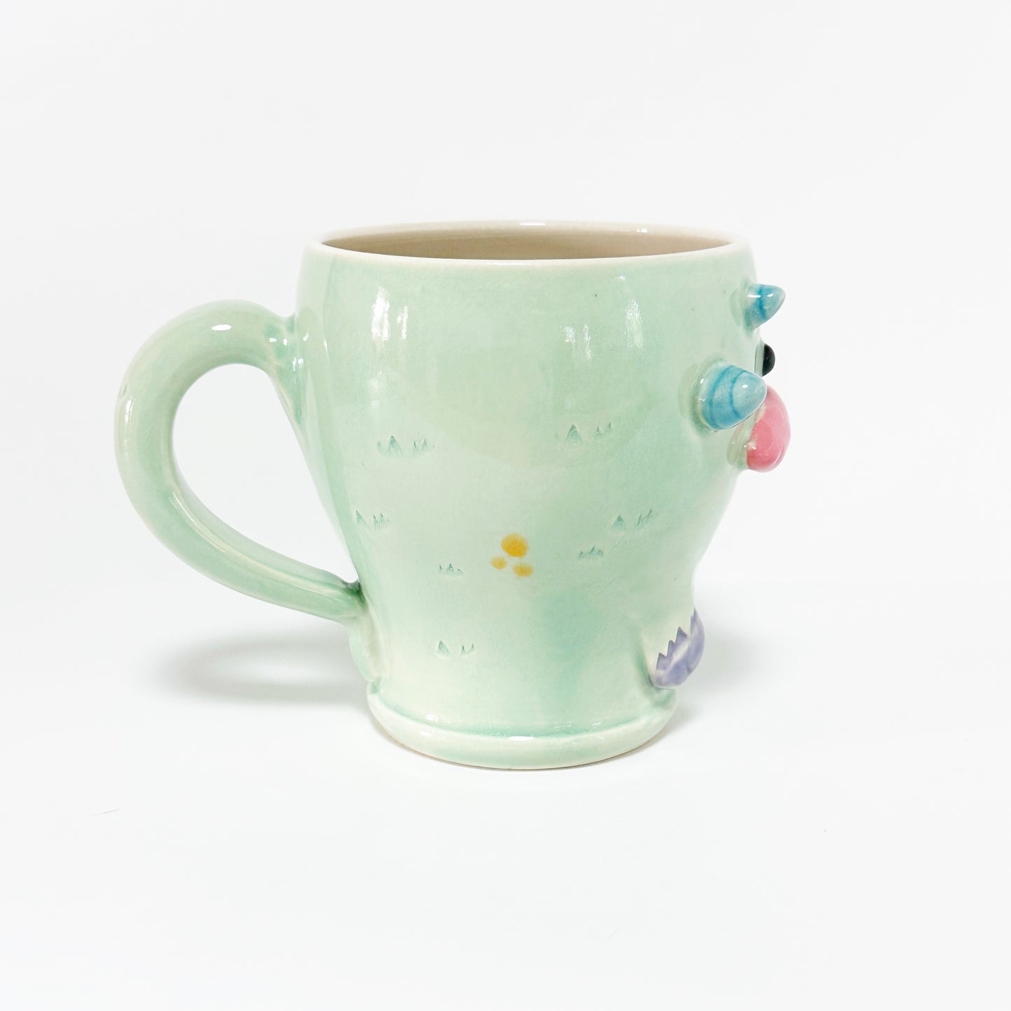 Teal Monster Mug 16