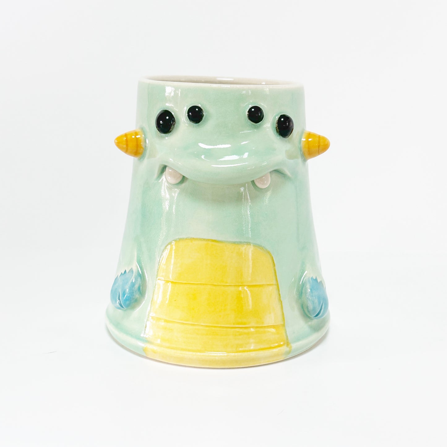 Teal Monster Mug 17