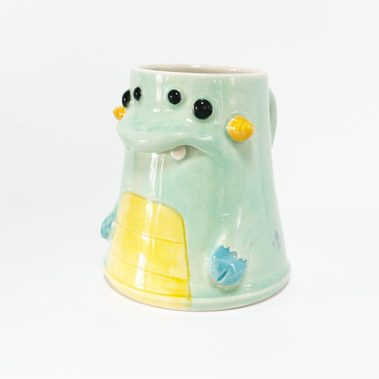 Teal Monster Mug 17