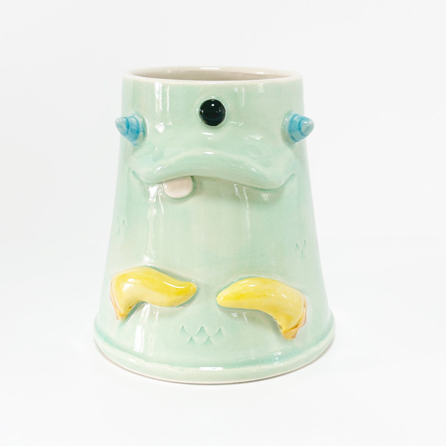 Teal Monster Mug 18