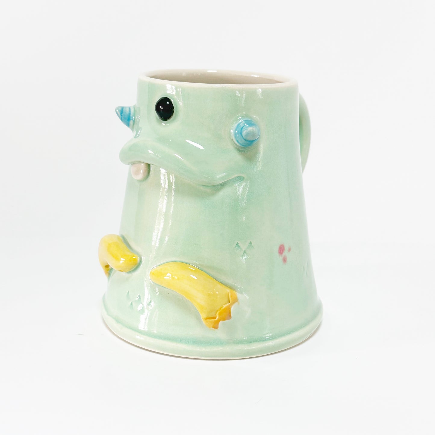 Teal Monster Mug 18