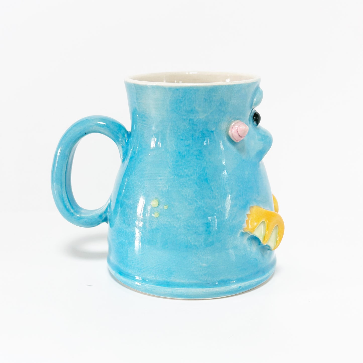 Dark Blue Monster Mug 1